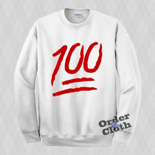 100 Emoji Sweatshirt