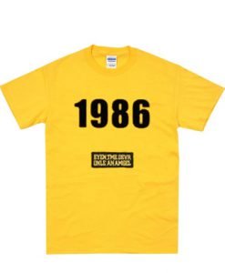 1986 graphic t-shirt