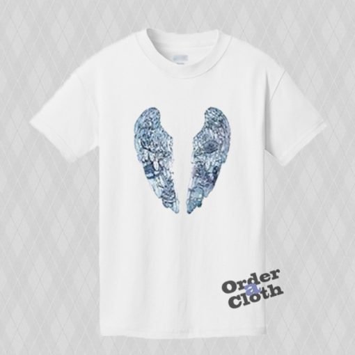 Coldplay Ghost Stories wings T shirt