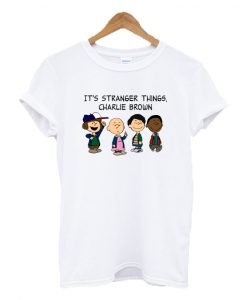 It's Stranger Things Charlie Brown T-shirt