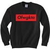 OFWGKTA Odd Future Wolf Gang Sweatshirt