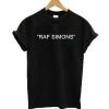Raf Simons T-shirt