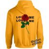 Rose, love me loves me not hoodie
