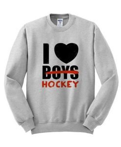 I Love Hockey Sweatshirt