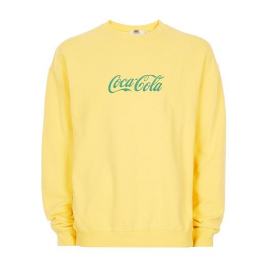 Yellow Coca Cola Sweatshirt