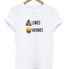 Lunes Viernes Emoji T-shirt