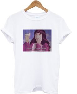 U were my cup of tea but I drink champagne now graphic T-shirt