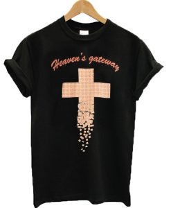 Heaven's gateway cross T-shirt
