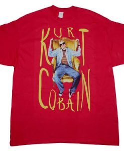 Kurt Cobain Sitting Chair T-shirt