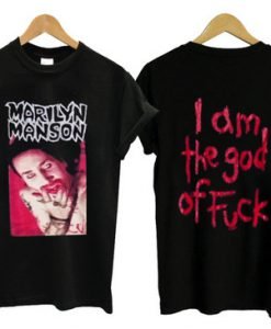 Marilyn Manson I am The God of Fuck T-shirt