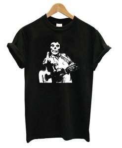 Johnny Cash The Misfits Middle Finger T shirt
