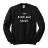 Airplane Mode Graphic Sweatshirt