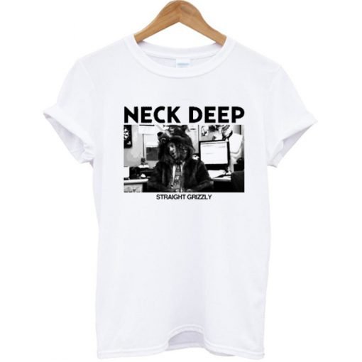 Neck Deep Straight Grizzly T-shirt