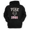 Pink 1986 Wolf Hoodie