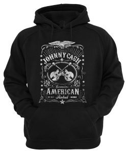 Johnny Cash Genuine American Rebel Hoodie