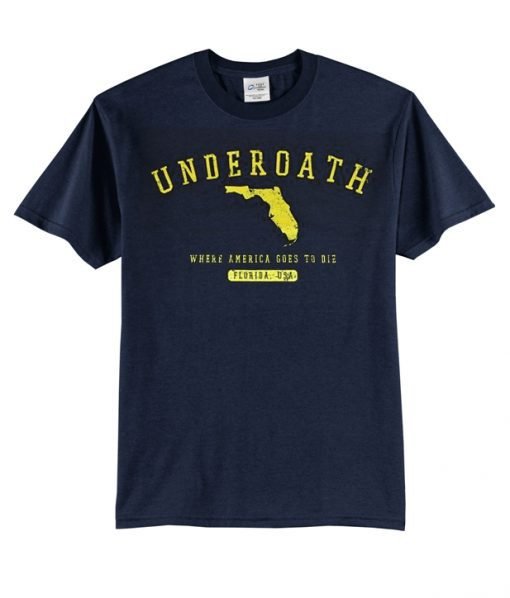 Underoath Florida Where America Goes To Die T-shirt
