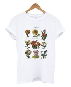 Marigold Sunflower Tulip Flowers T-shirt