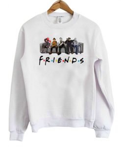 Friends TV Show Horror Character Graphic Sweatshirt