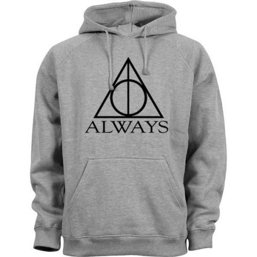 Harry Potter Deadly Hallows Always Hoodie