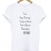 I'ma Keep Running Cause a Winner Don't Quit on Themselves Beyonce Quote T-Shirt