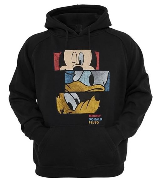 Mickey Donald Pluto Hoodie
