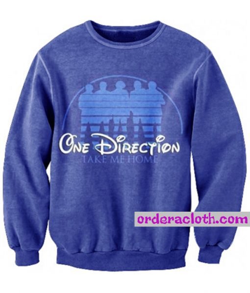 One Direction Take Me Home Disney Style Sweatshirt