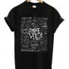 Pierce The Veil lyrics T-shirt