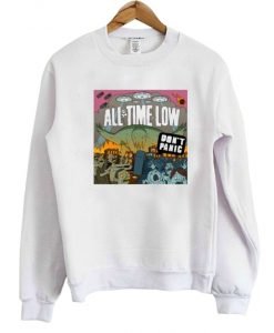 All Time Low Don't Panic Sweatshirt