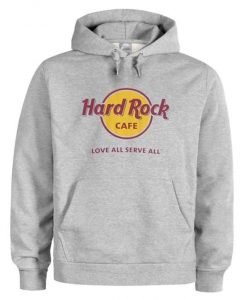 Hard Rock Cafe Love All Serve All Hoodie
