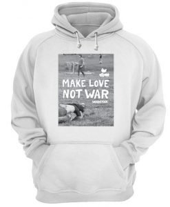 Make Love Not War Woodstock Hoodie