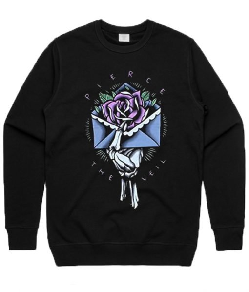 Pierce The Veil Rose Letter Sweatshirt