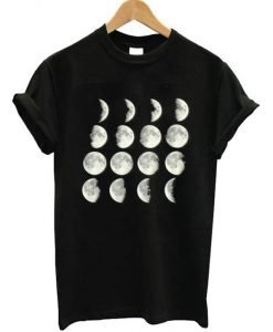 Moon Phase Graphic T-Shirt