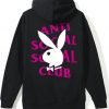 Anti Social Social Club Playboy Back Print Hoodie