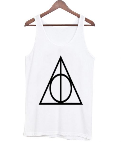 The Deathly Hallows Logo Harry Potter Tank Top