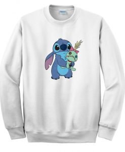 Lilo & Stitch Ohana Stitch & Scrump Girls Sweatshirt