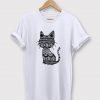 Aztec Patterned Cat T-Shirt