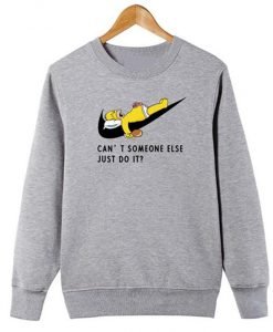 Homer Simpson Lazy Sweatshirt