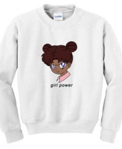 Girl Power Anime Sweatshirt