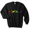 Rainbow Dinosaurs Sweatshirt