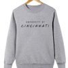 University Of Cincinnati Sweatshirt