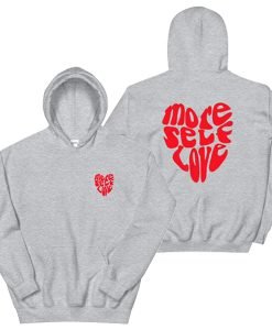 More Self Love Front And Back Printed Hoodie