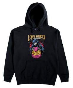 Love Hurts Hoodie Front