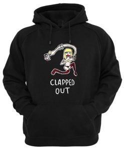Clapped Out Graphic Print Hoodie