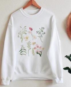 Flowers sweatshirt
