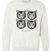 Cats Graphic Sweatshirt