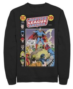 Justice League America Comic Cover Sweatshirt