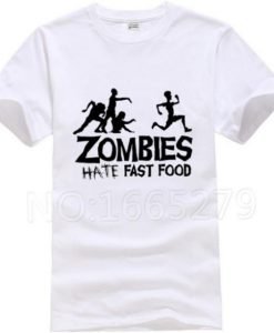 Zombies Hate Fast Food Tee