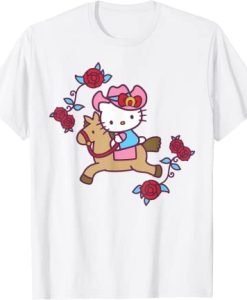 Hello Kitty Derby Horseback Riding T-Shirt