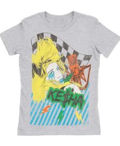 Kesha Cartoon Girls T-Shirt
