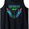 Maleficent 90s Rock Band Neon Tank Top
